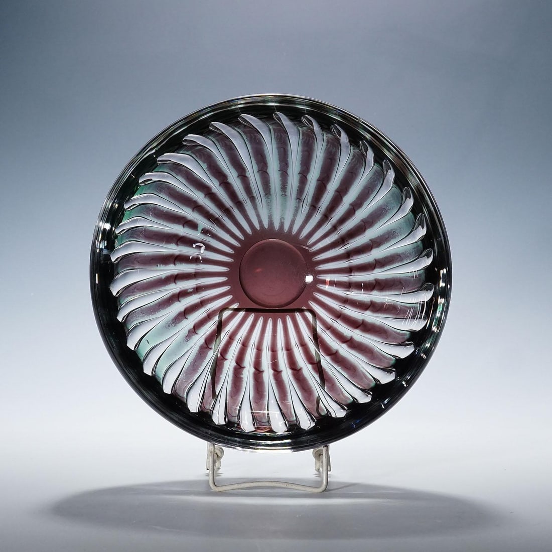 Rare Ariel Bowl by Edvin Oehrstroem for Orrefors, Sweden 1953 - 6