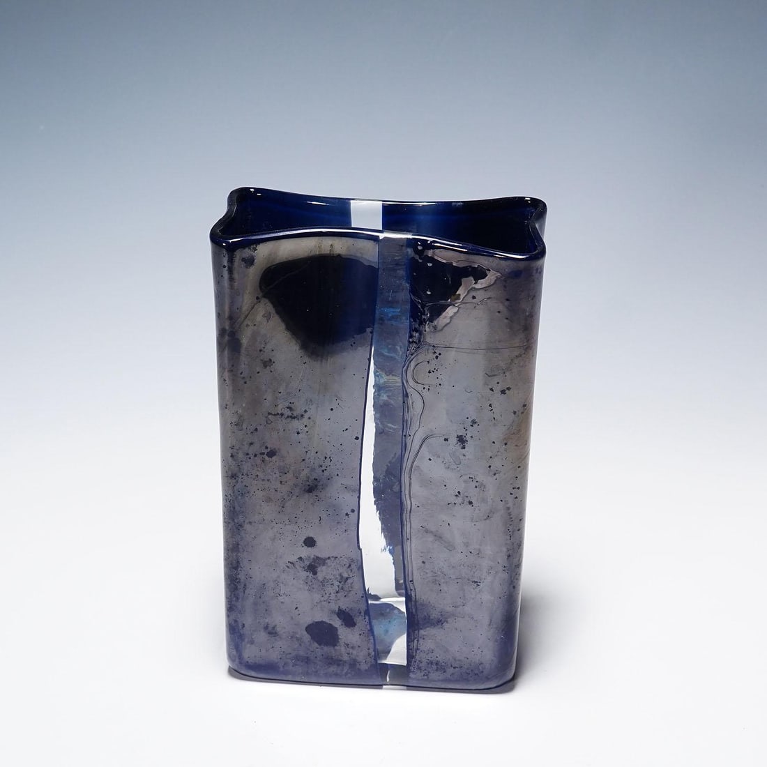 Murano Art Glass Vase Scolpiti by Toni Zuccheri for Venini 1967 - 6