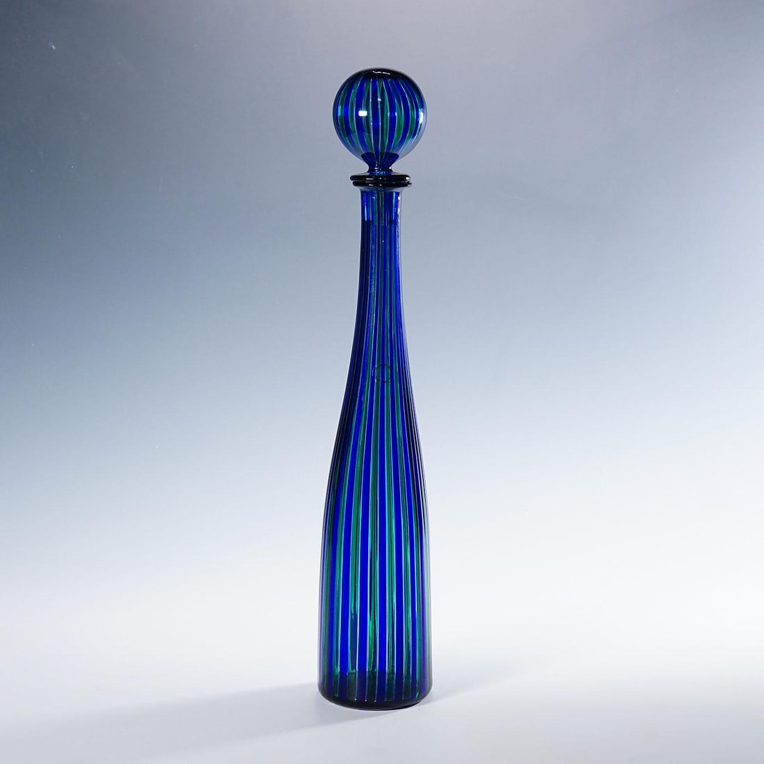 Venini a Canne Bottle 'Elixir' by Gio Ponti Venice Murano - 2