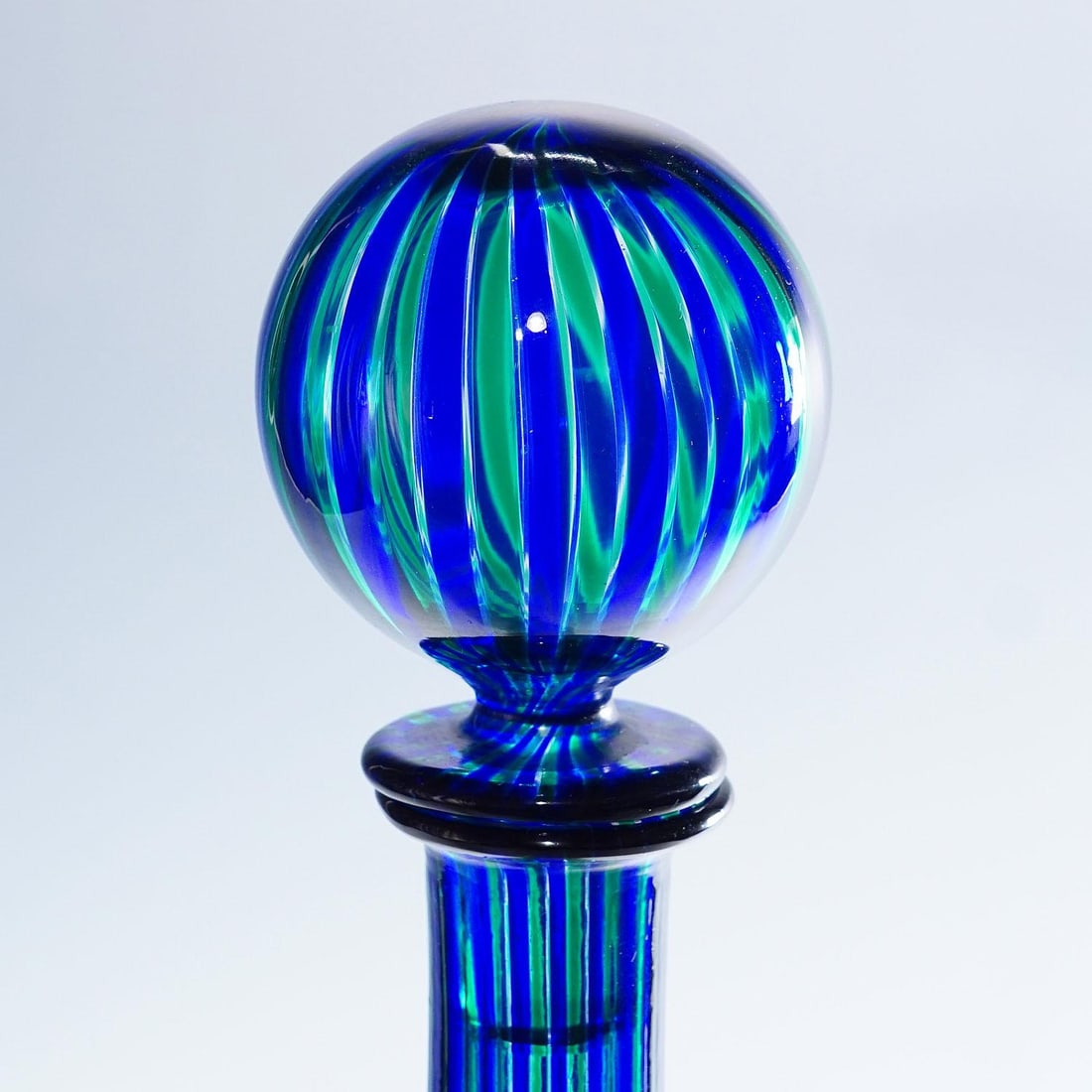 Venini a Canne Bottle 'Elixir' by Gio Ponti Venice Murano - 4