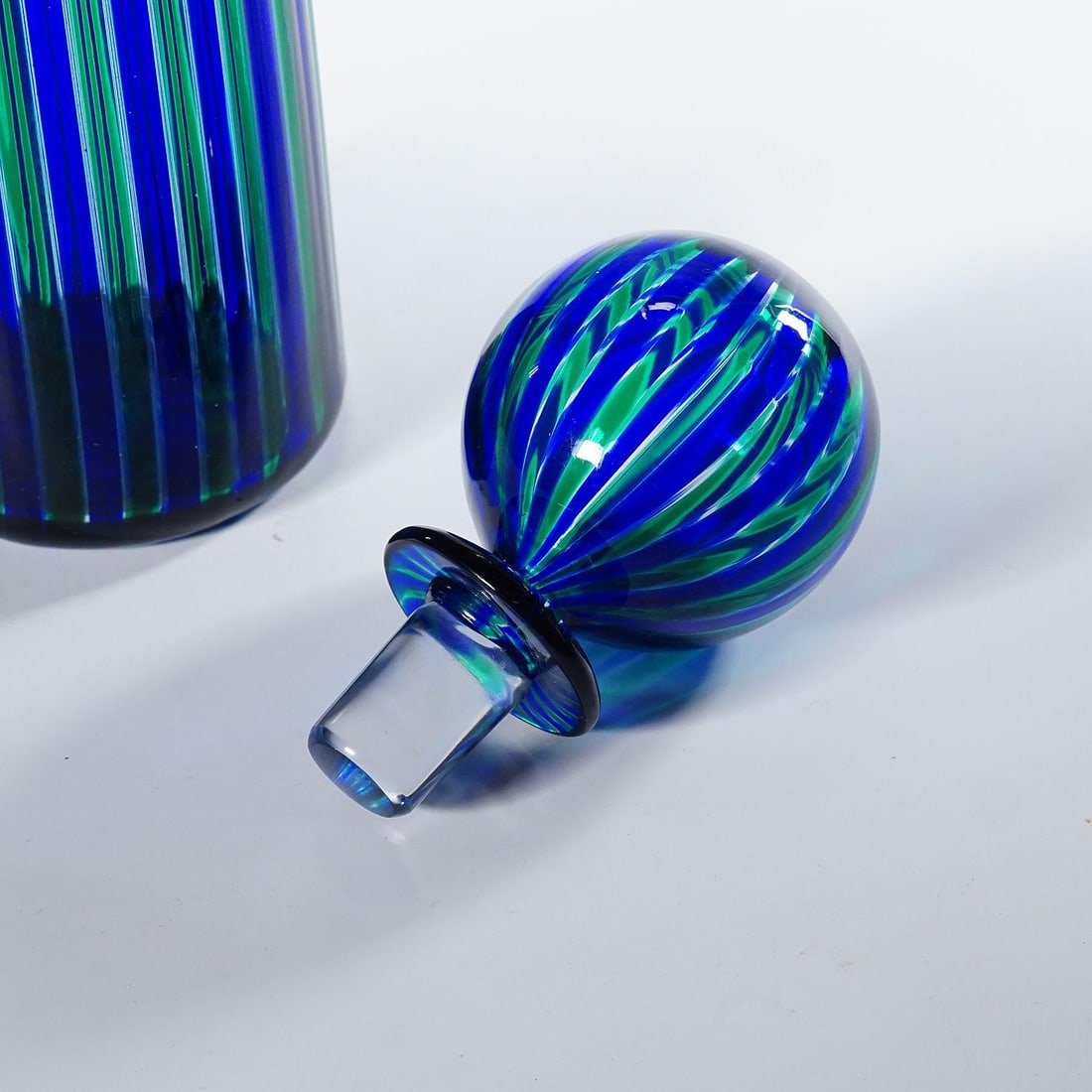 Venini a Canne Bottle 'Elixir' by Gio Ponti Venice Murano - 5