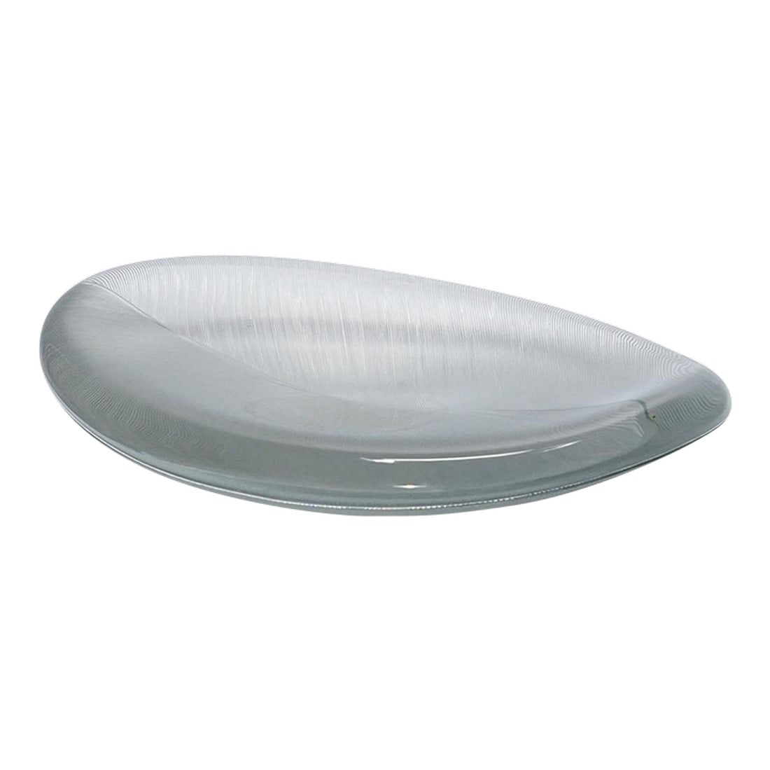 Large Vintage Art Glass Bowl by Tapio Wirkkala for Iittala 1950s: Large Vintage Art Glass Bowl by Tapio Wirkkala for Iittala 1950s A rare art glass bowl, designed by Tapio Wirkkala for Iittala Glassworks in the 1950s. Mold-blown, crystal-clear glass, decorated with 