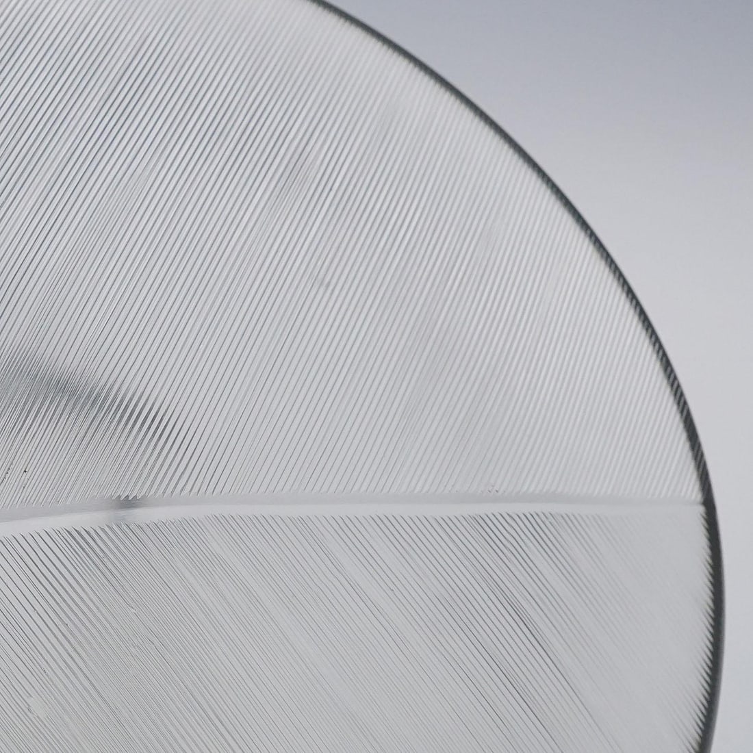 Large Vintage Art Glass Bowl by Tapio Wirkkala for Iittala 1950s - 8