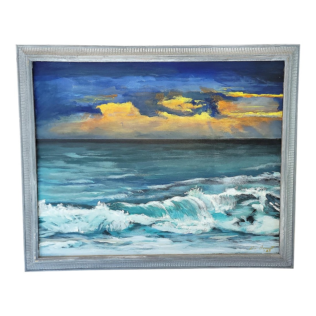 Original Florida Acrylic Painting on Canvas, Dan Bennett (1 of 5)