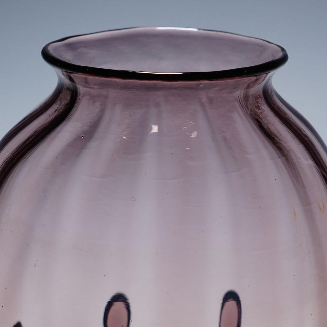Vetro Soffiato Glass Vase by Vittorio Zecchin for Venini Murano 1924 - 4