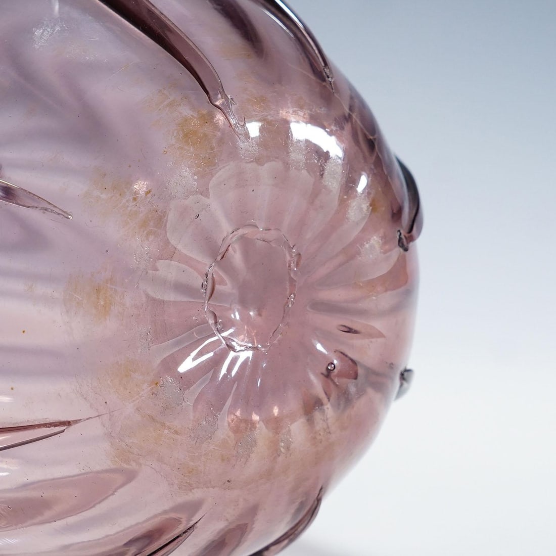 Vetro Soffiato Glass Vase by Vittorio Zecchin for Venini Murano 1924 - 8