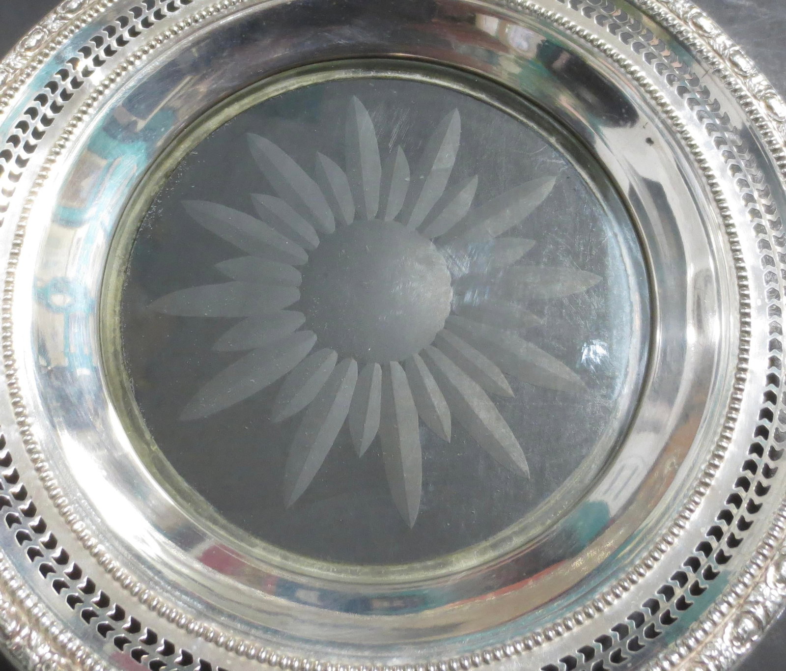 Whiting Sterling Silver Lemon Slice Dish - 3