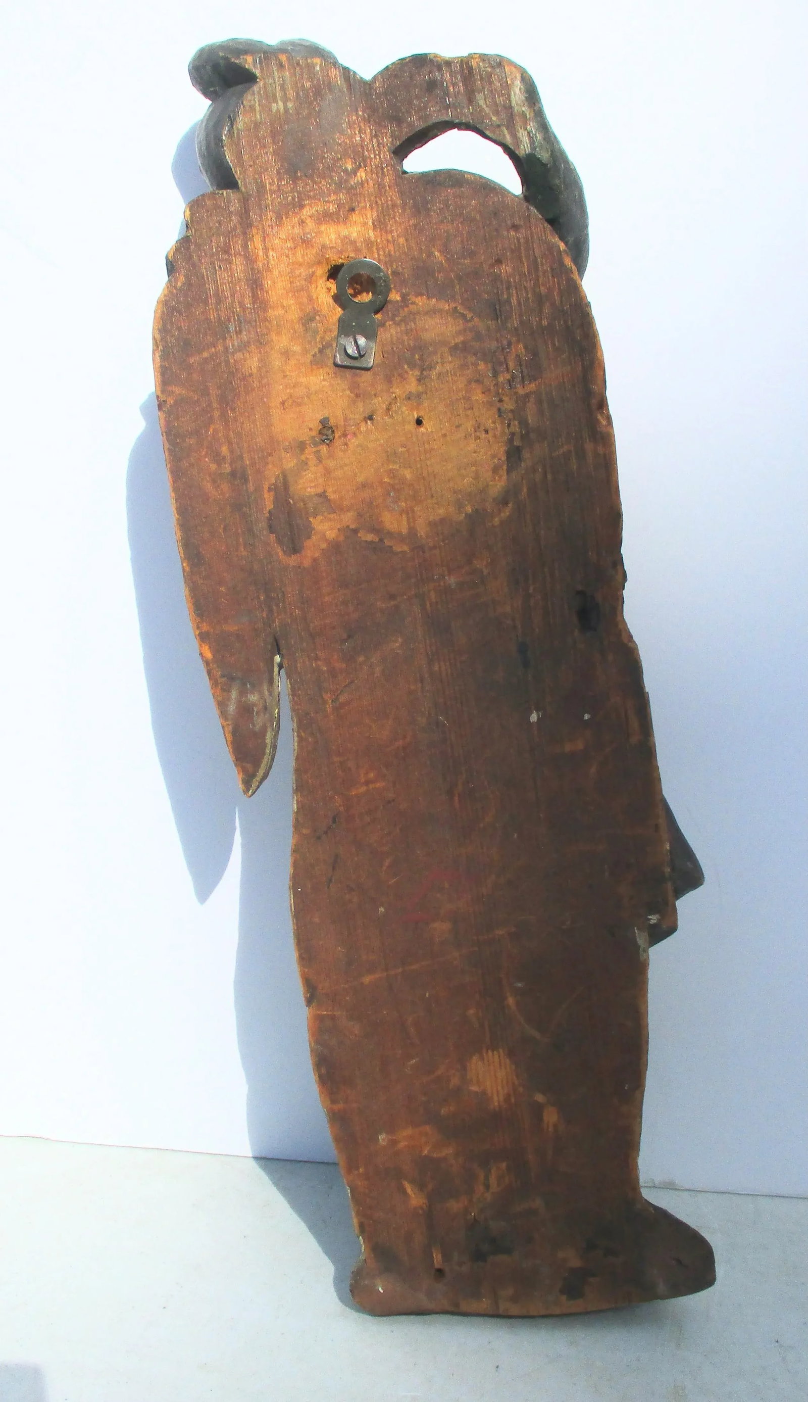 Antique Wooden and Polychromed Japanese Mother and Child - 6