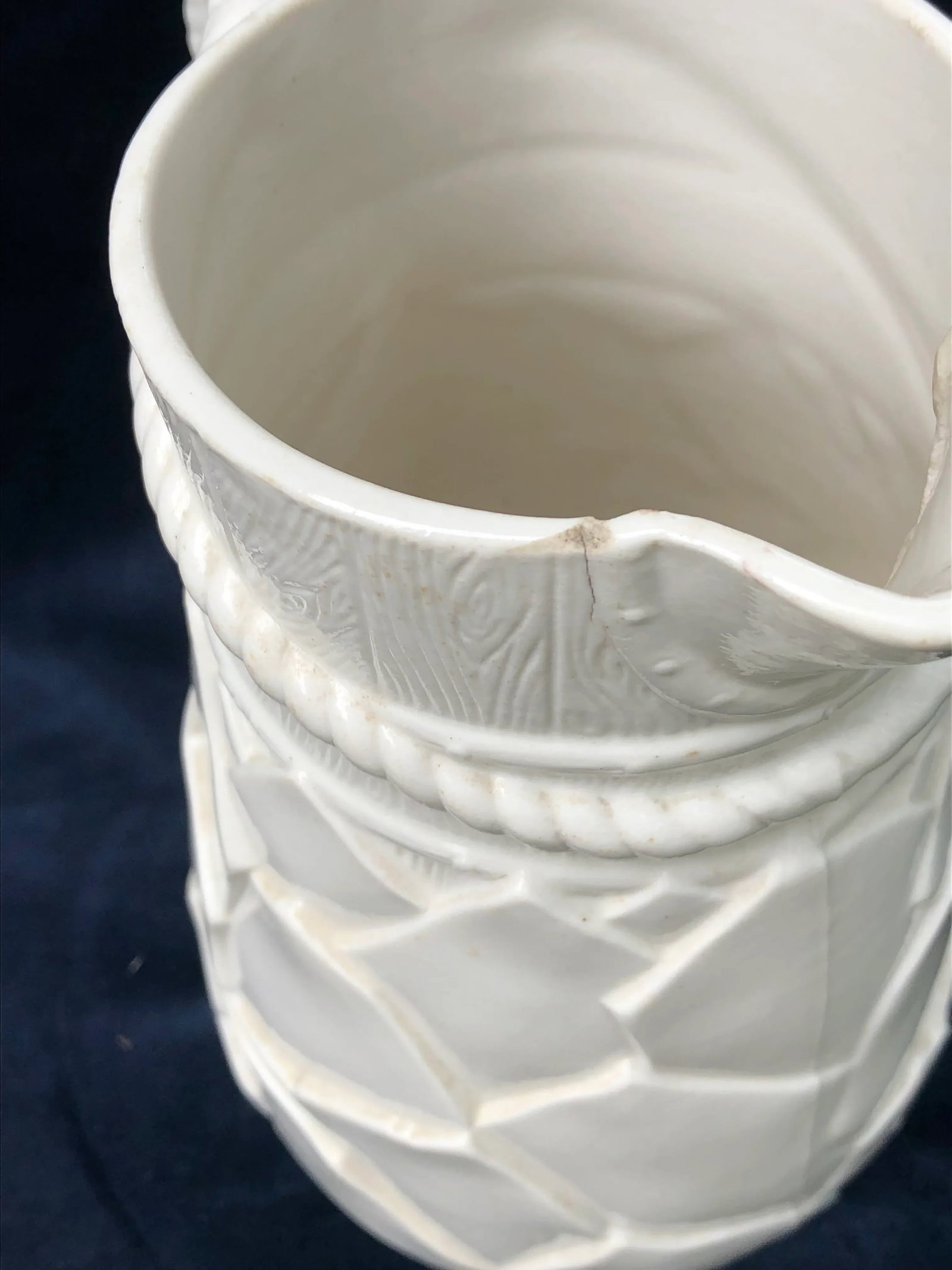 19th Century Creamware Pitcher - 3