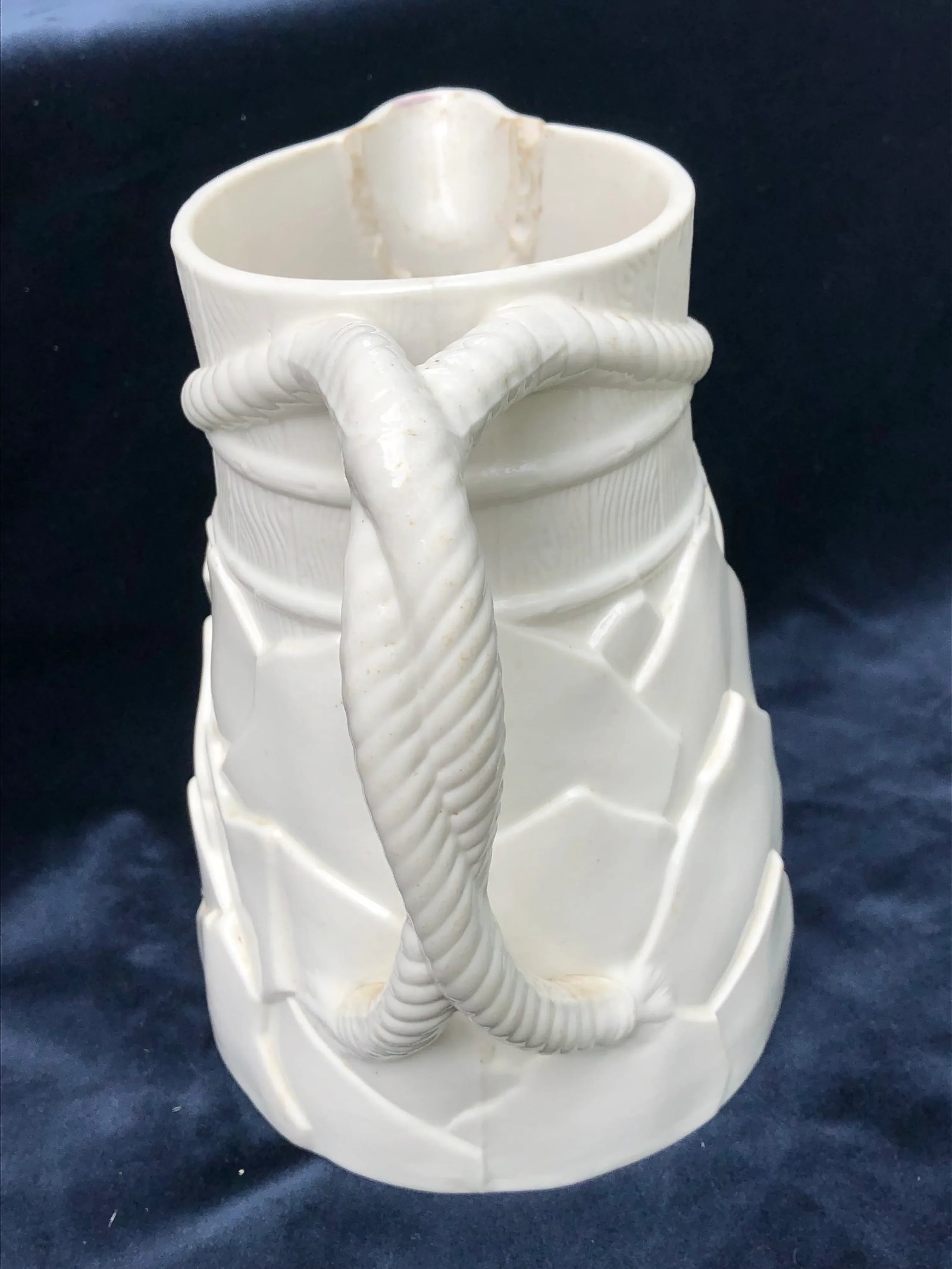 19th Century Creamware Pitcher - 6