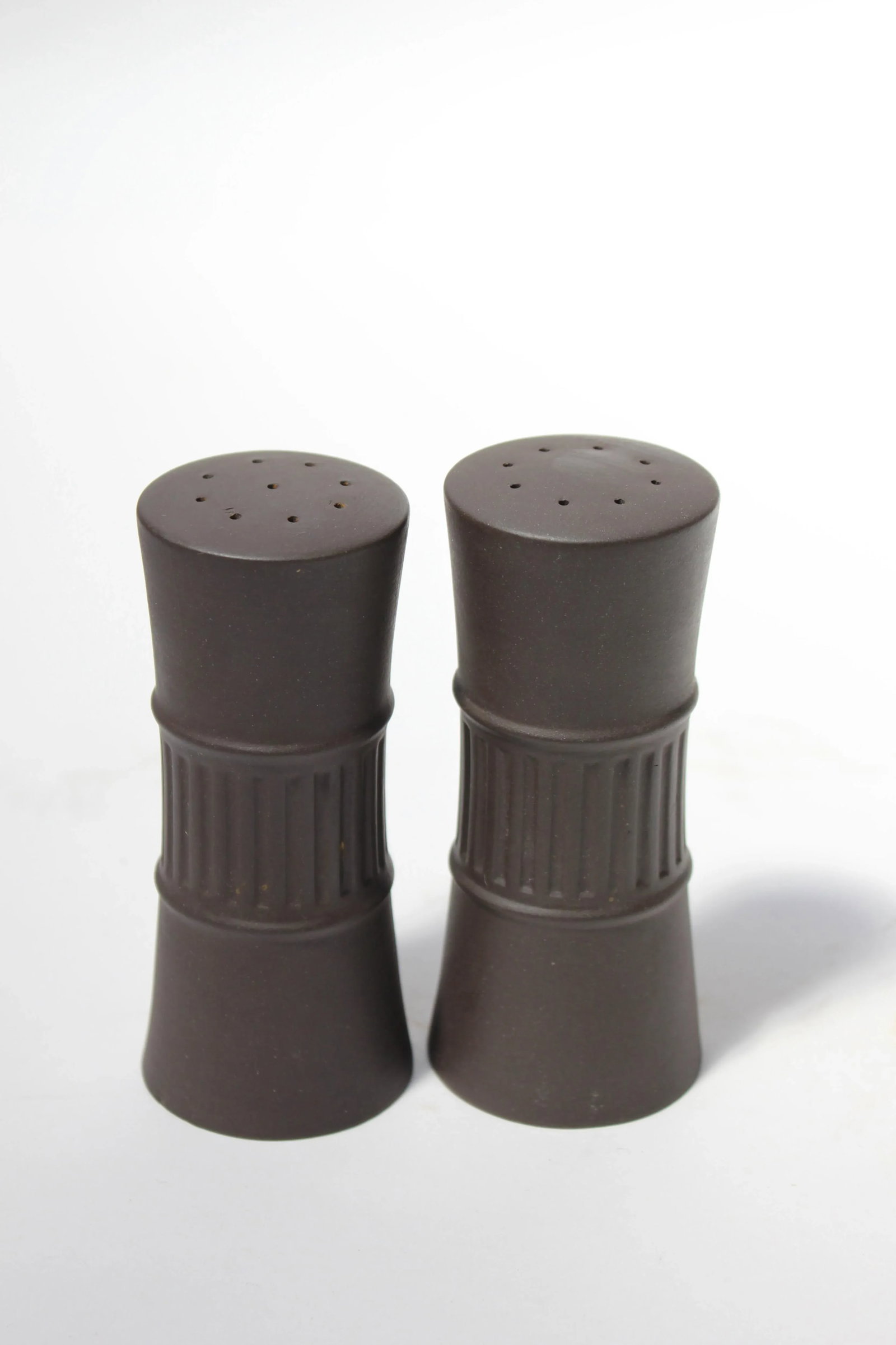 Early Jens Quistgaard for Dansk Flamestone Salt and Pepper Shakers - 12