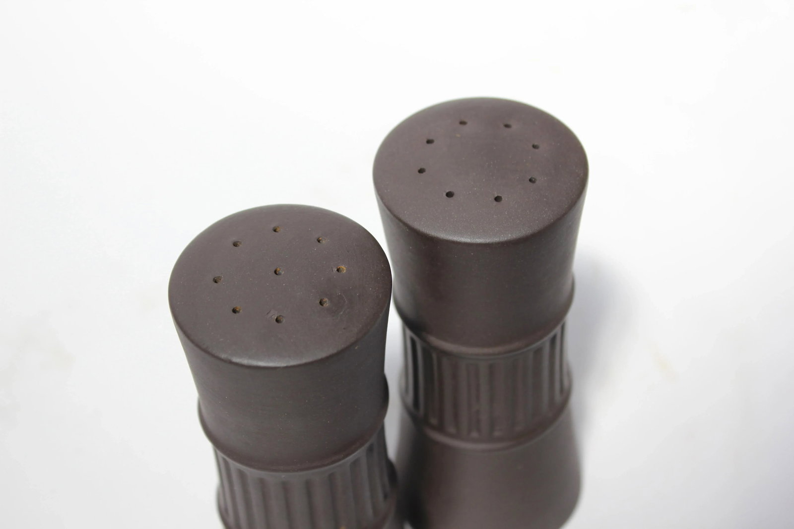 Early Jens Quistgaard for Dansk Flamestone Salt and Pepper Shakers - 6