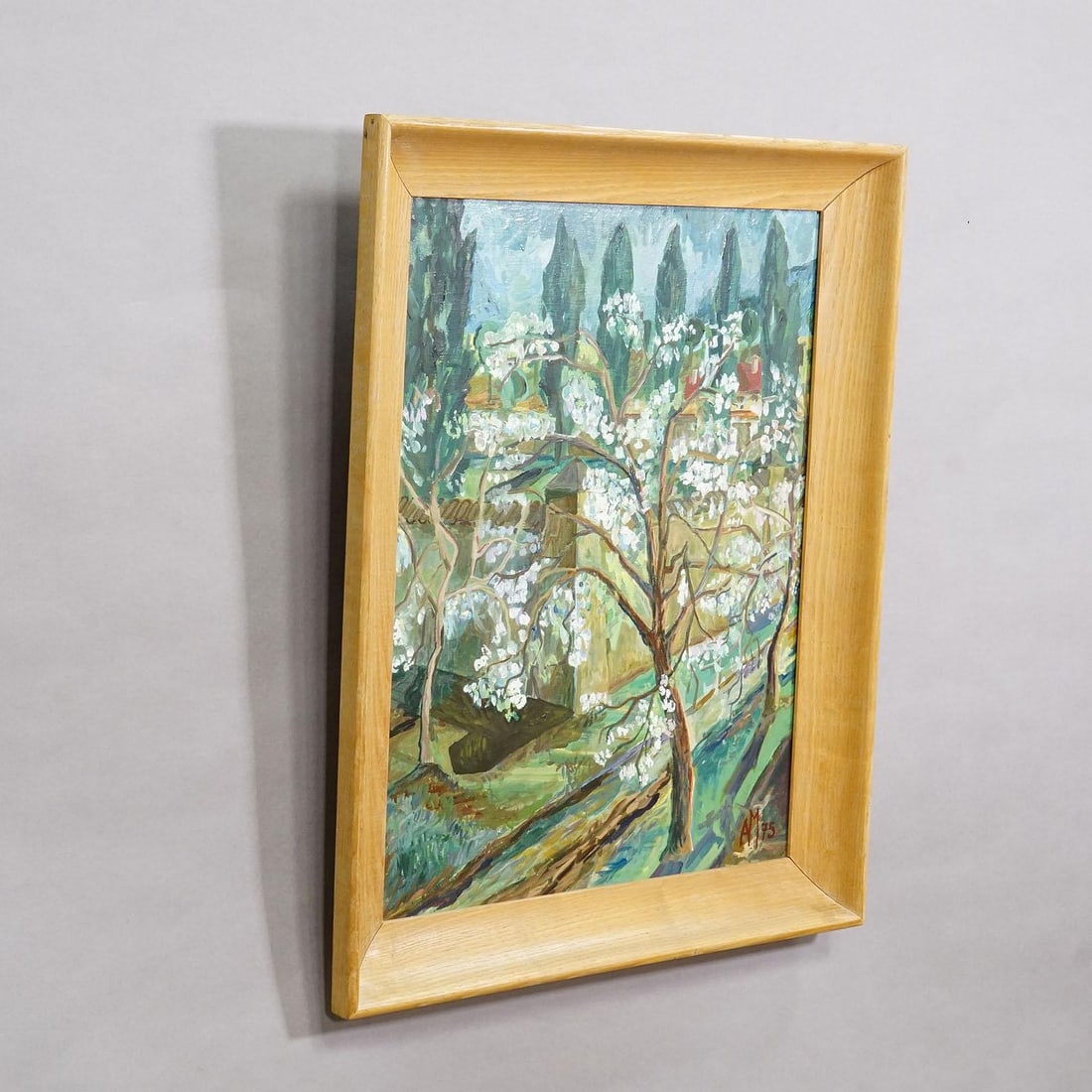 Blossoming Tree – Original Painting by Alexander Michael, 1975 - 2