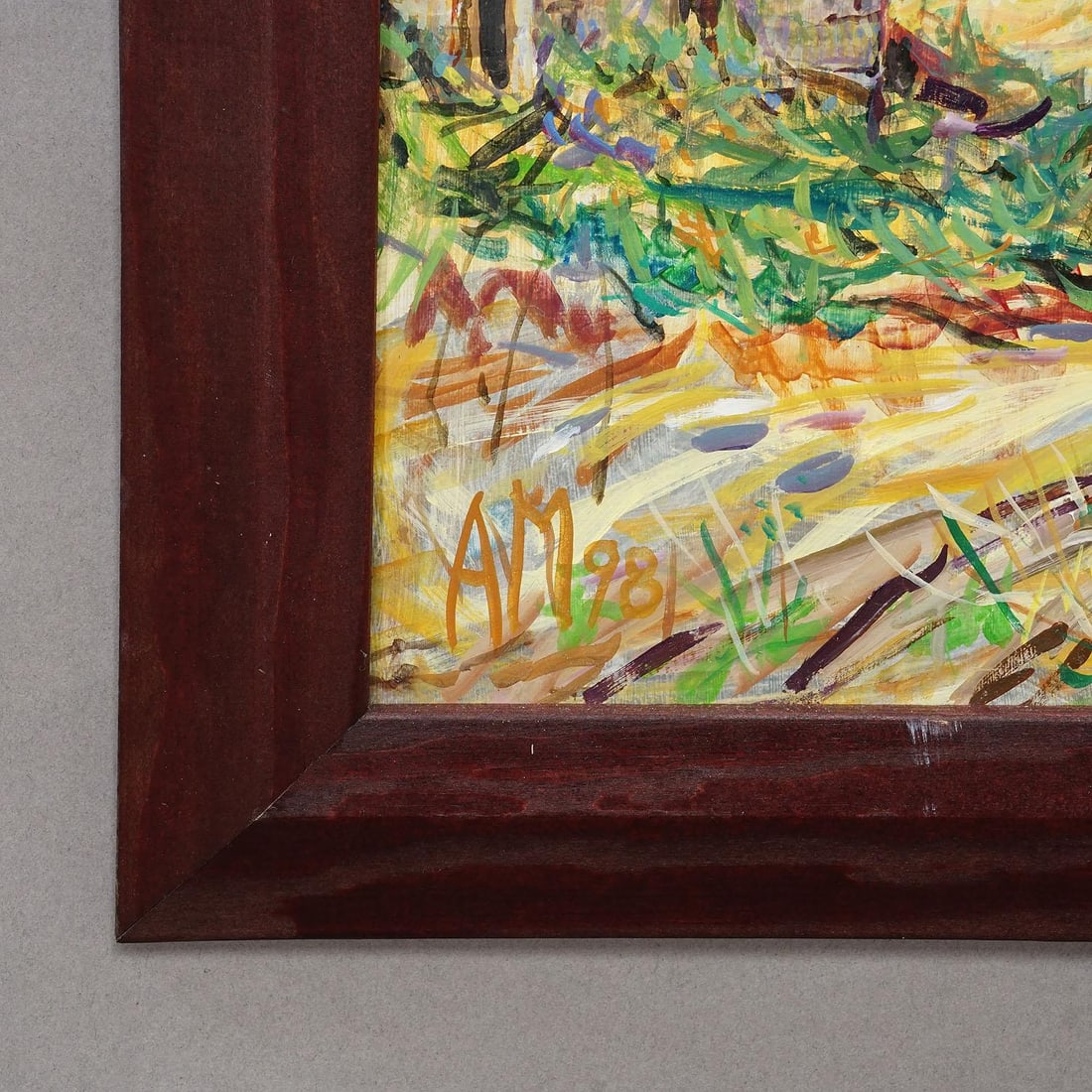 Alexander Michael Oil Painting – Prata in Tuscany, 1998 - 5