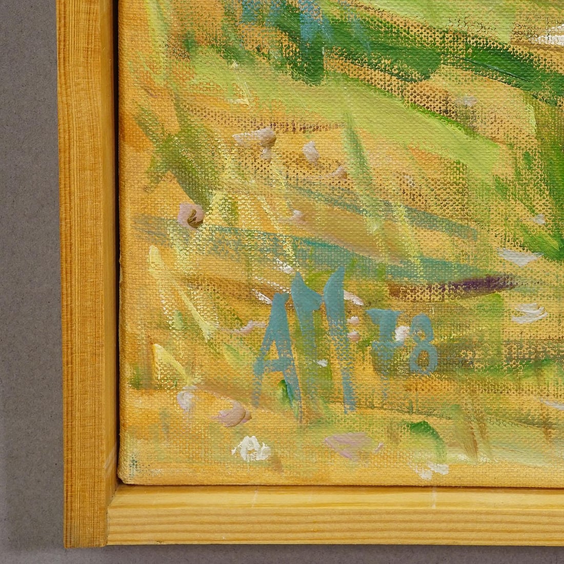 Castelsardo, Sardinia, 1978 – Oil Painting by Alexander Michael - 4
