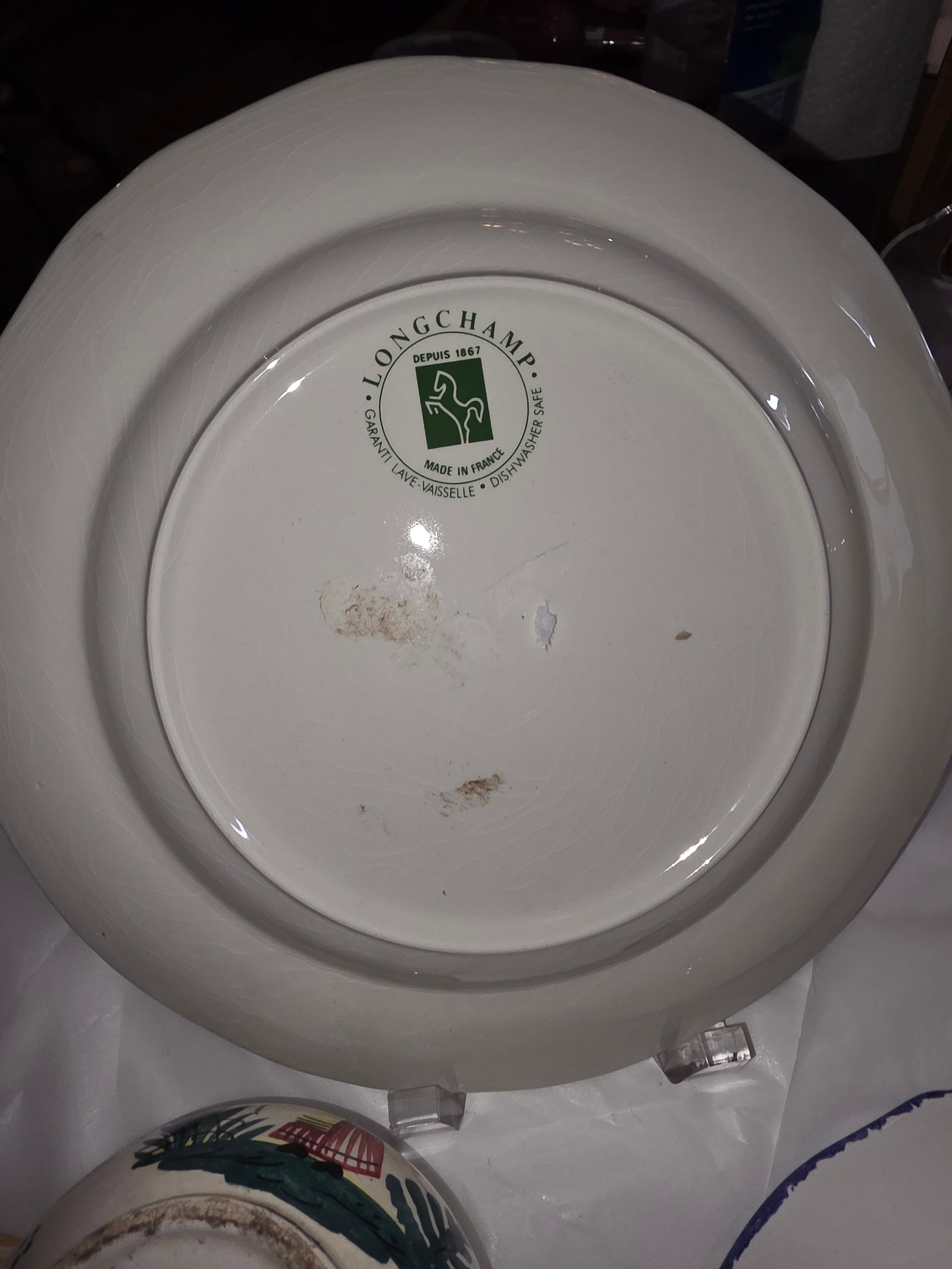 Collection of Eight Quimper French Faience Serveware Pieces - 5