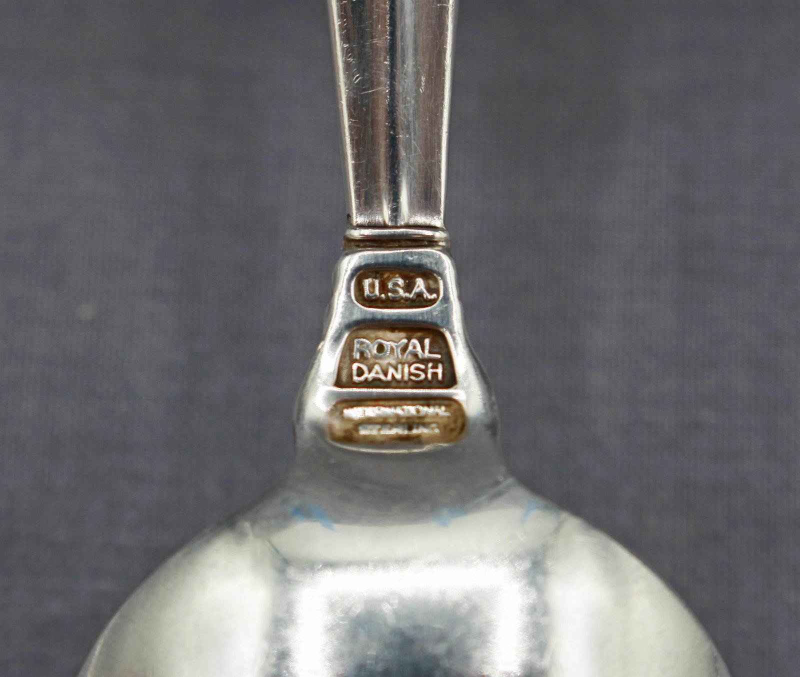 Mid-20th Century Sterling Silver Baby Set "Royal Danish" by International - 7