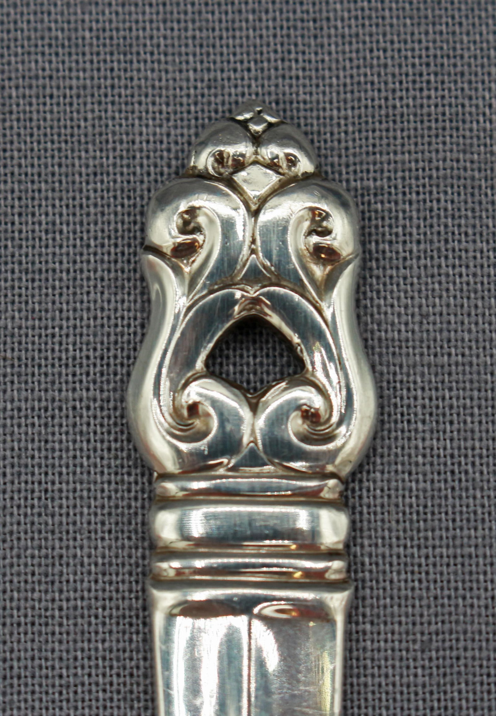 Mid-20th Century Sterling Silver Baby Set "Royal Danish" by International - 8