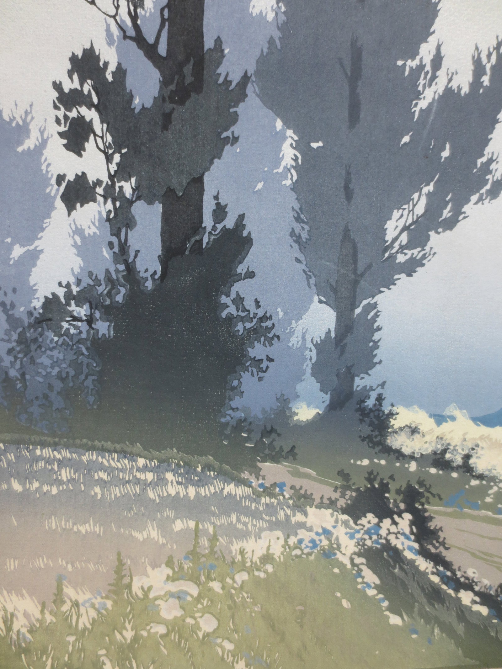 Paul Oskar Droge Signed Woodcut - 12