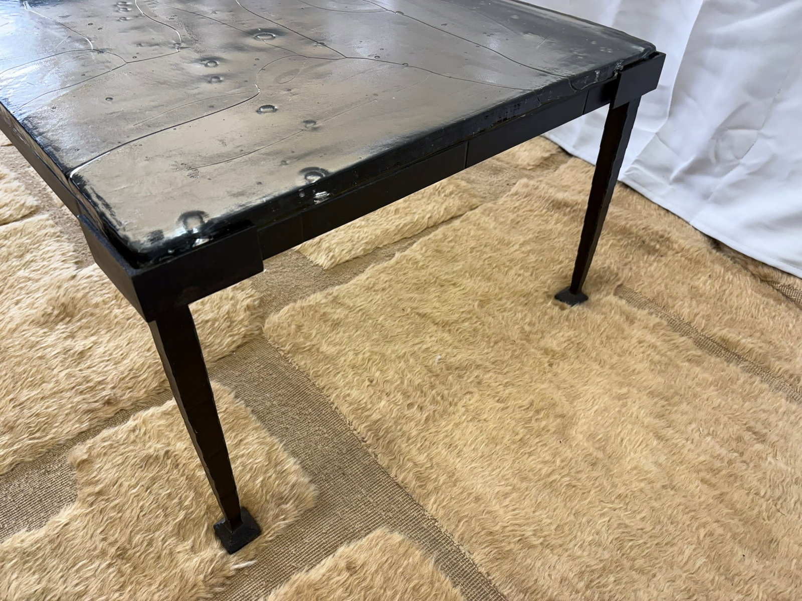 Rh Adilon Rectangular Coffee Table 48" - 12