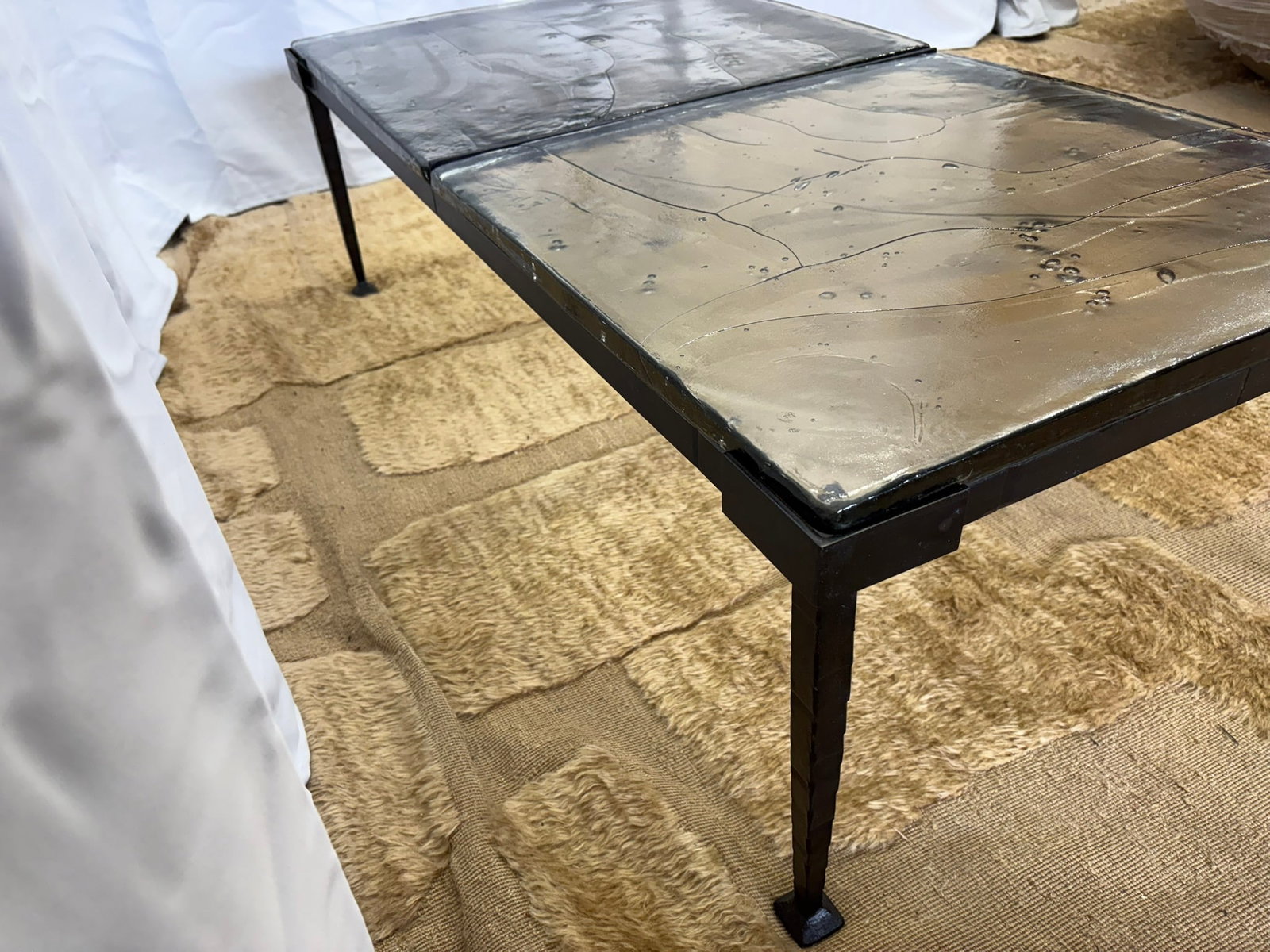 Rh Adilon Rectangular Coffee Table 48" - 2