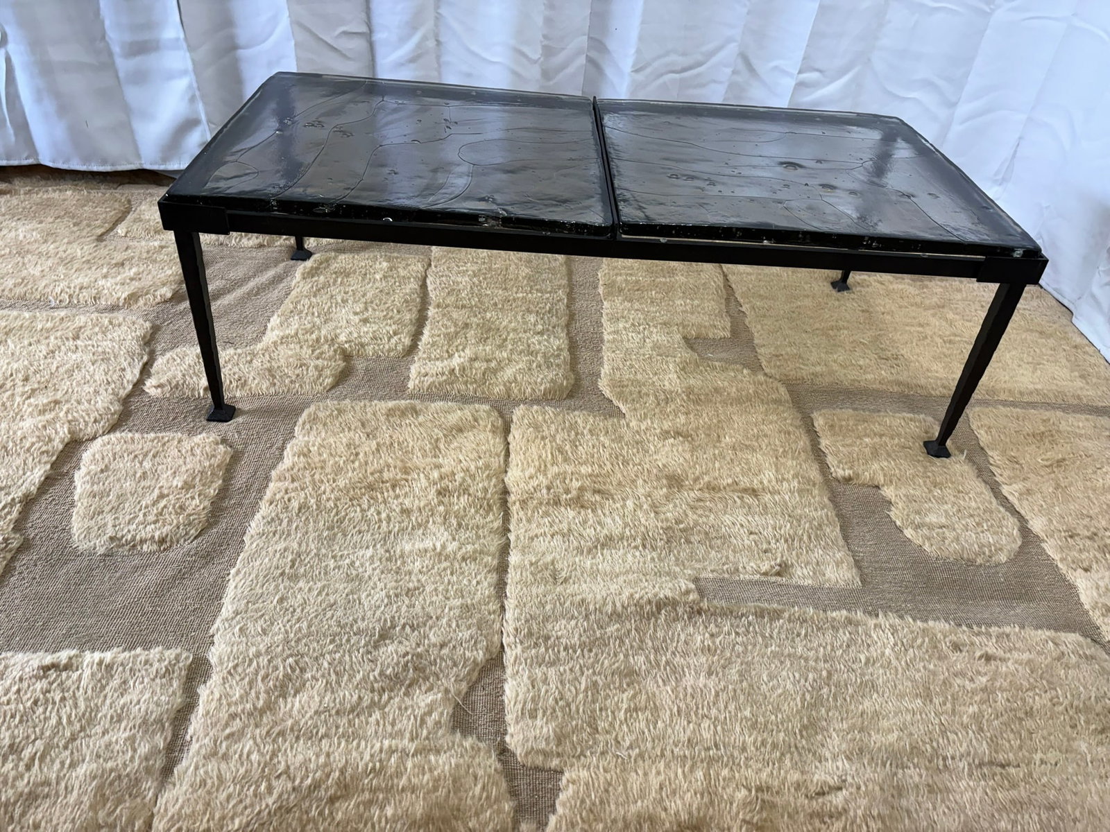 Rh Adilon Rectangular Coffee Table 48" - 5