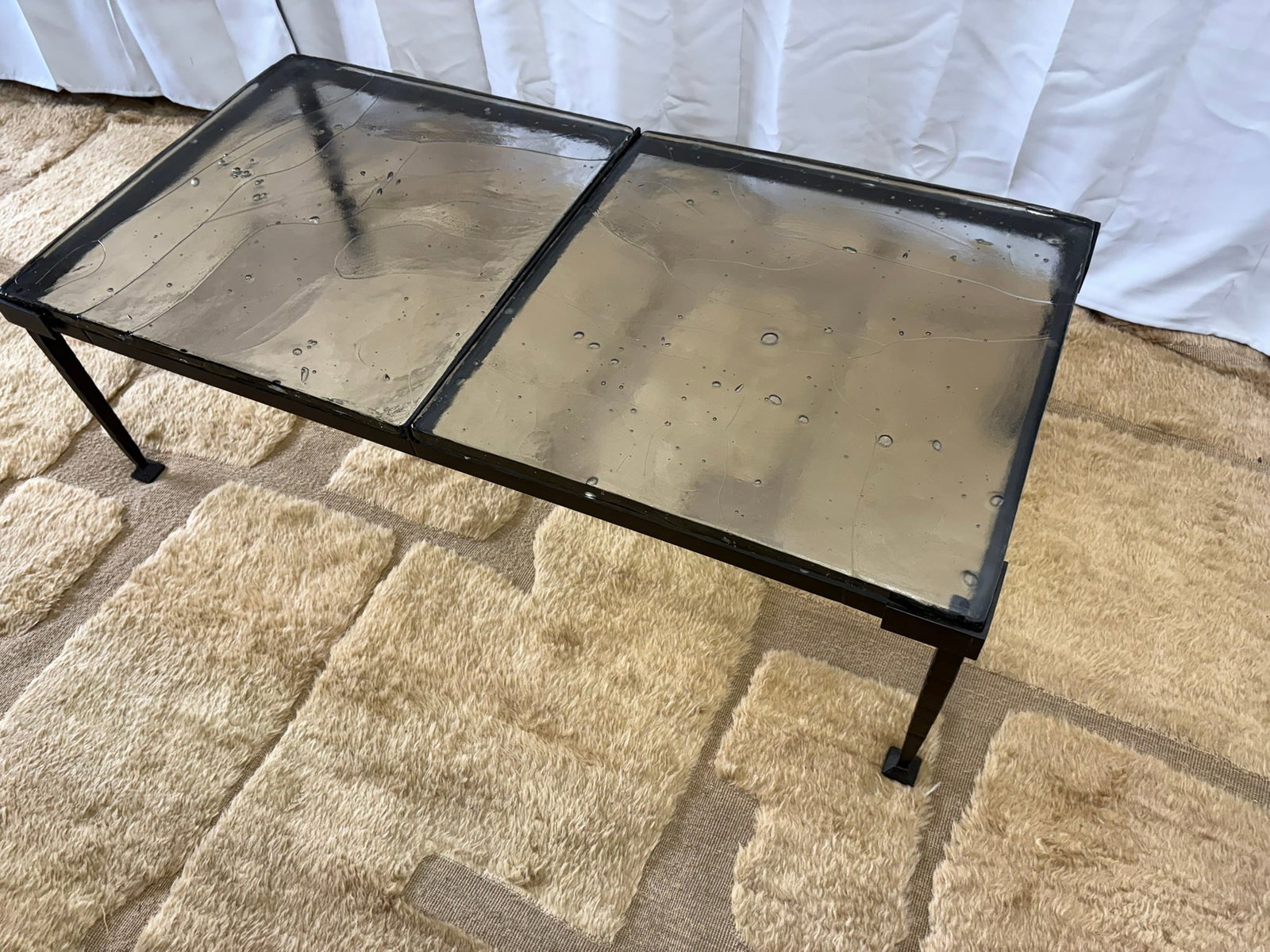 Rh Adilon Rectangular Coffee Table 48" - 6