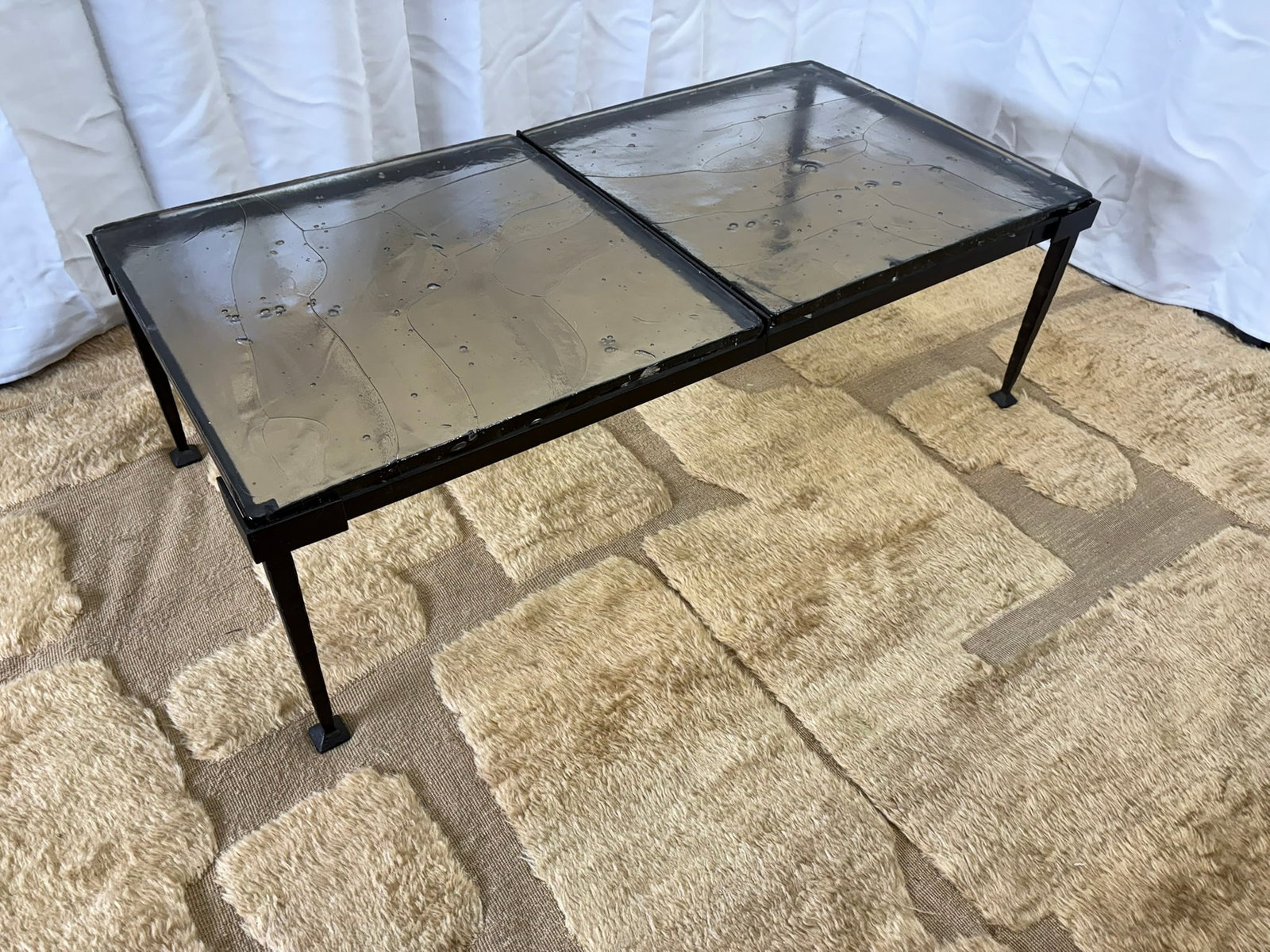 Rh Adilon Rectangular Coffee Table 48" - 7
