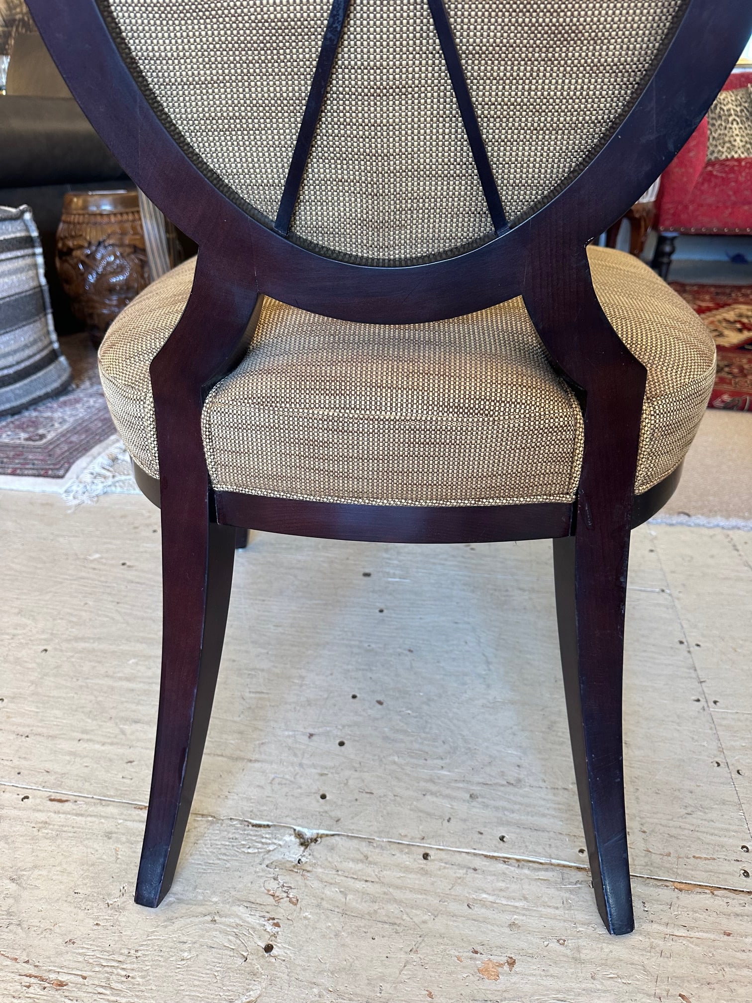 Oval X Barbara Barry Dining Chairs for Baker -Set of 8 - 15