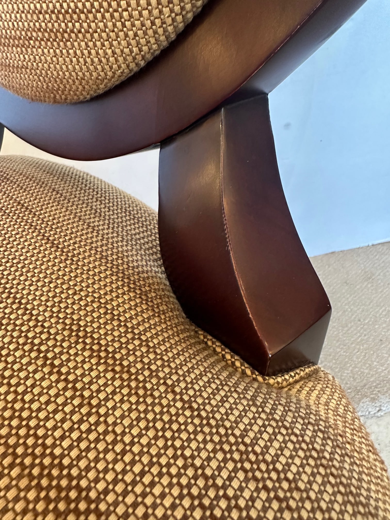 Oval X Barbara Barry Dining Chairs for Baker -Set of 8 - 7