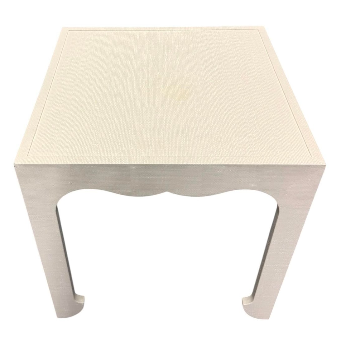 Lee Jofa for Kravet Oliver Linen Wrapped Side Table - 2