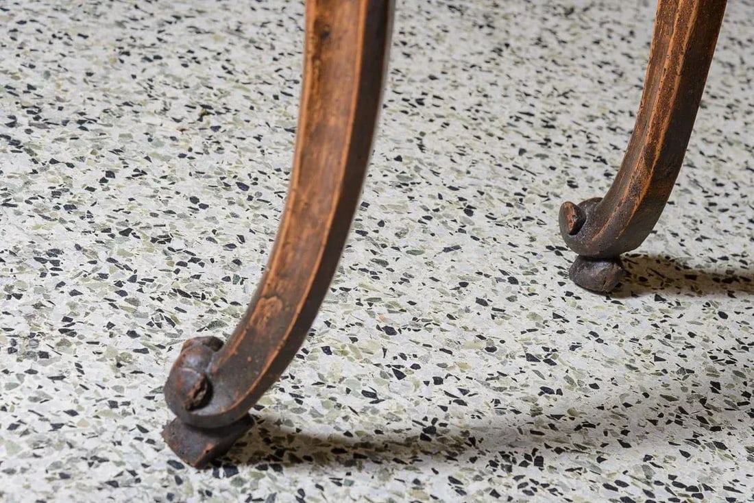 Antique Italian Walnut Console Table - 9