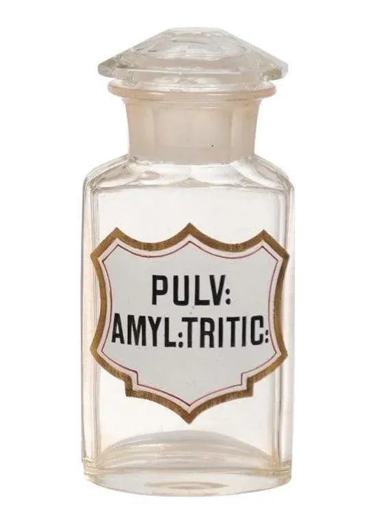 1840s French Louis-Philippe Period Glass Apothecary Jar with Latin Label - 12