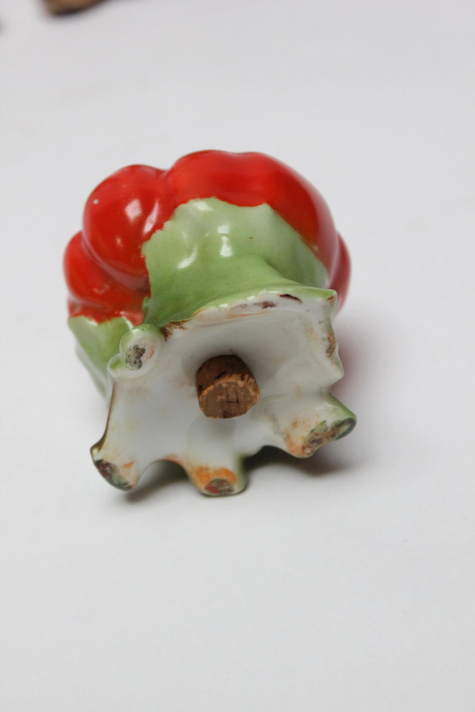 Six-Piece Royal Bayreuth Bavarian Porcelain Figural "Tomato" Tea Set - 11