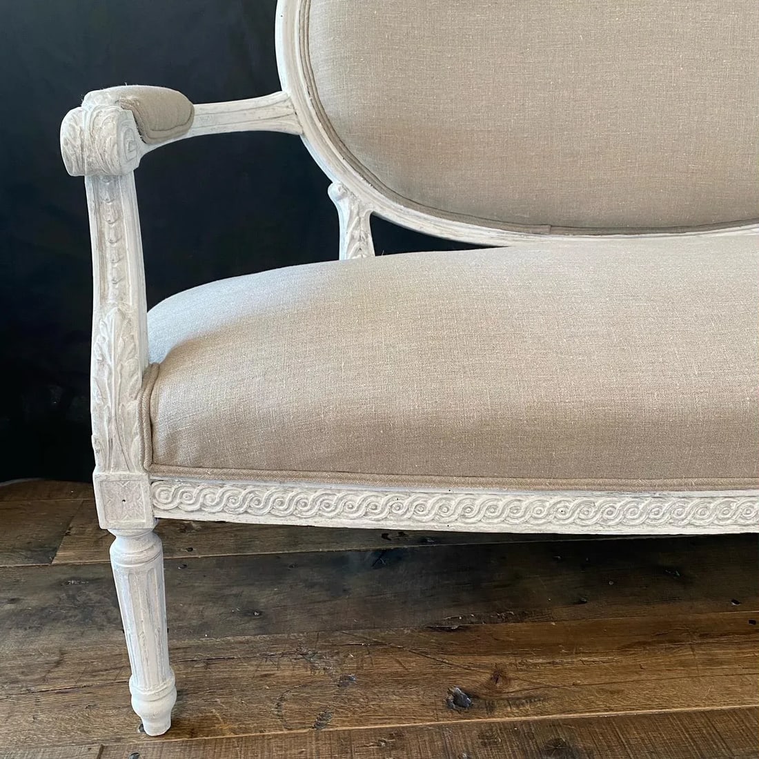 French Louis XVI Belle Epoque Parlor or Salon Set -Set of 3 - 4