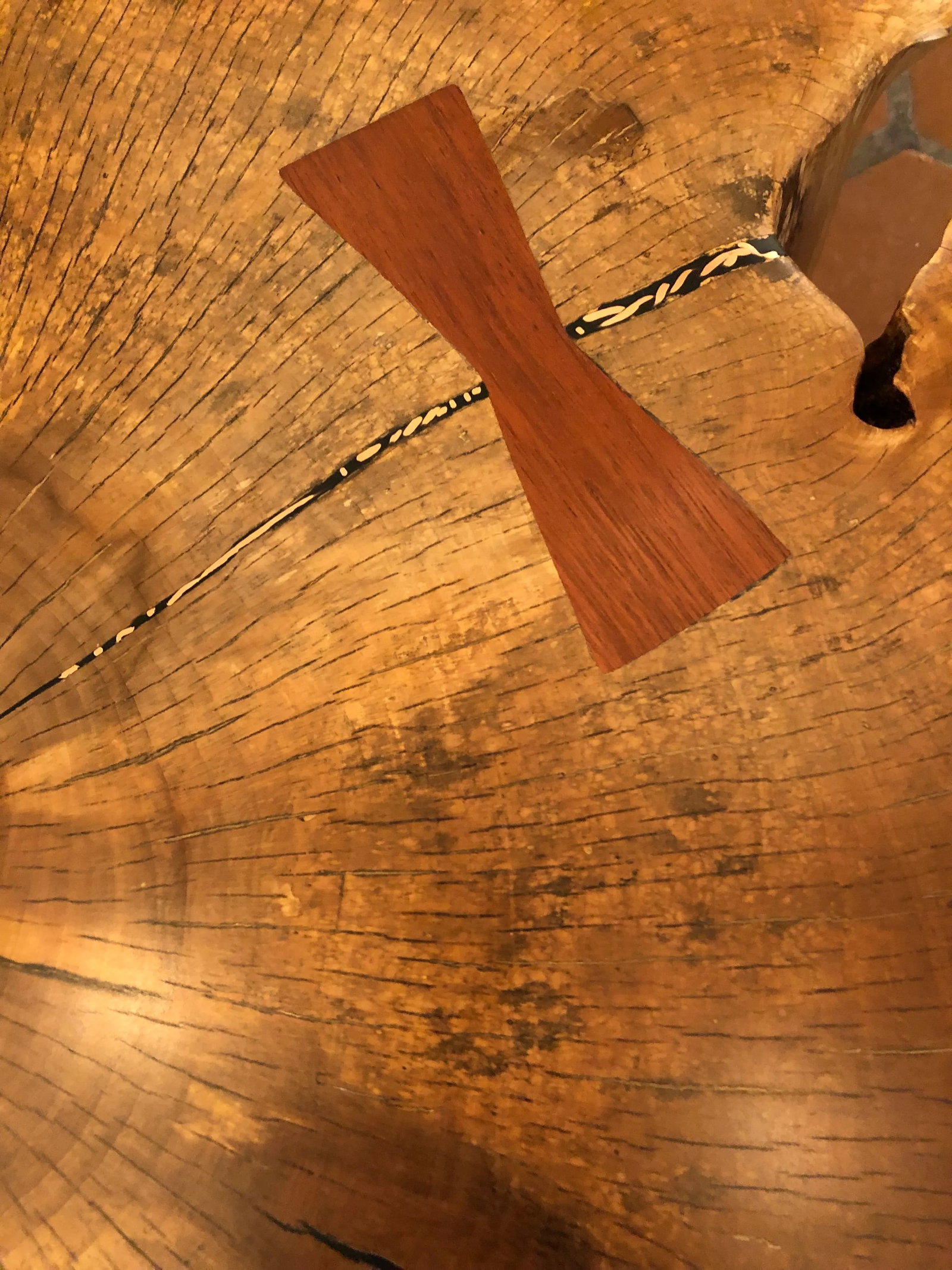 Hand Made Amoeba Shaped Organic Modern Maple Coffee Table - 6