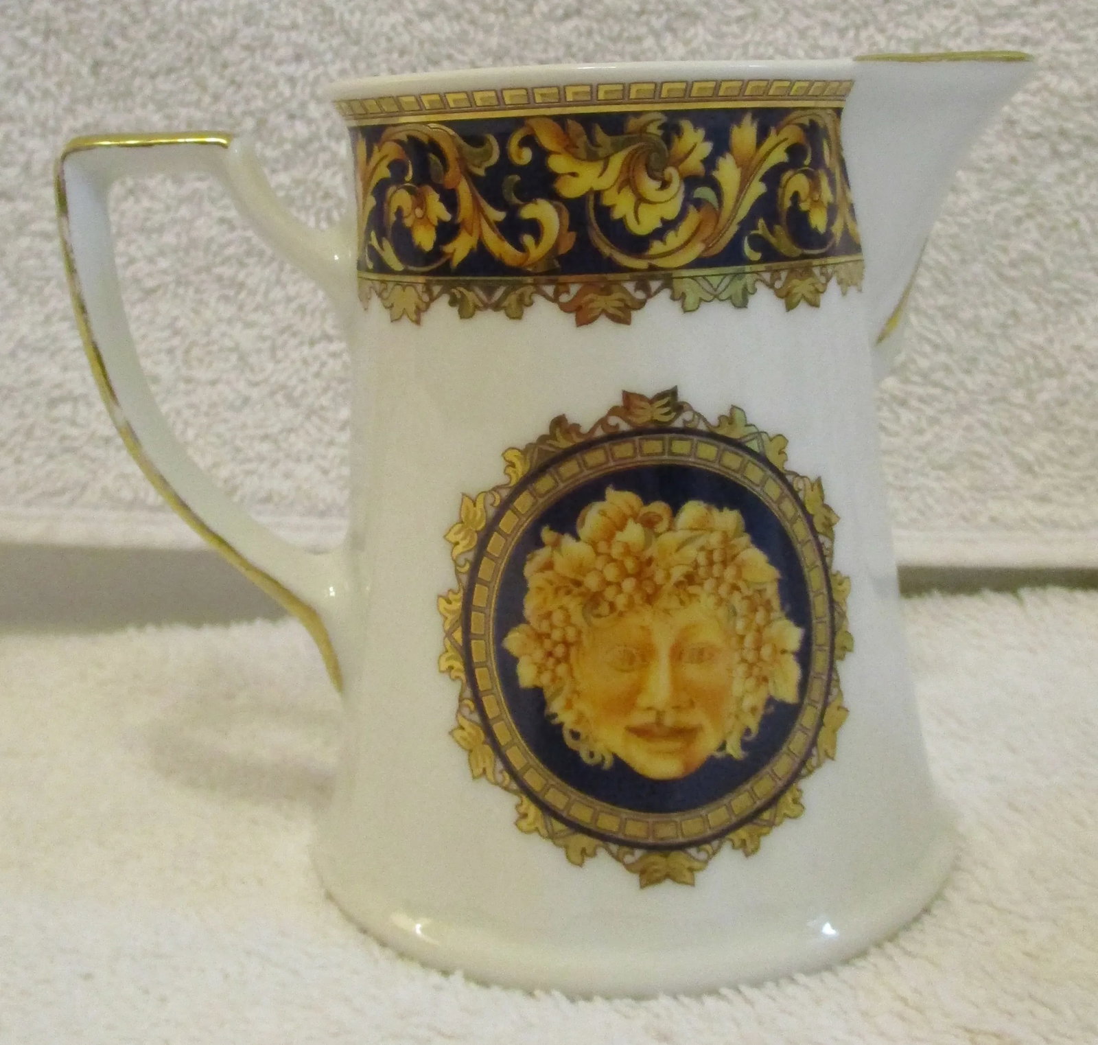1980s T. Limoges France Depos Porcelain Bacchus Serving Set- 6 Pieces - 4