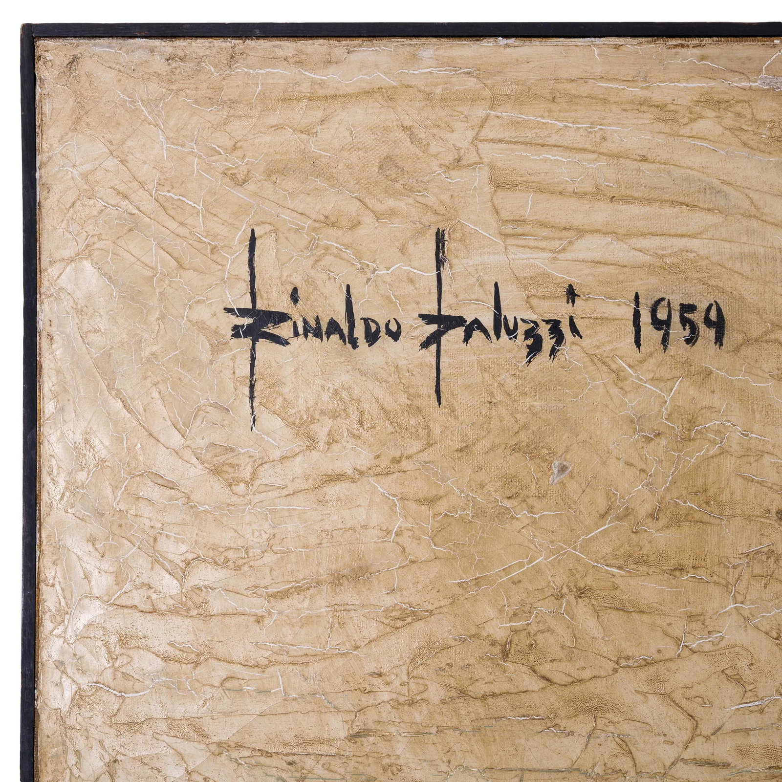 Rinaldo Paluzzi Mid Century Bridge Painting - 9