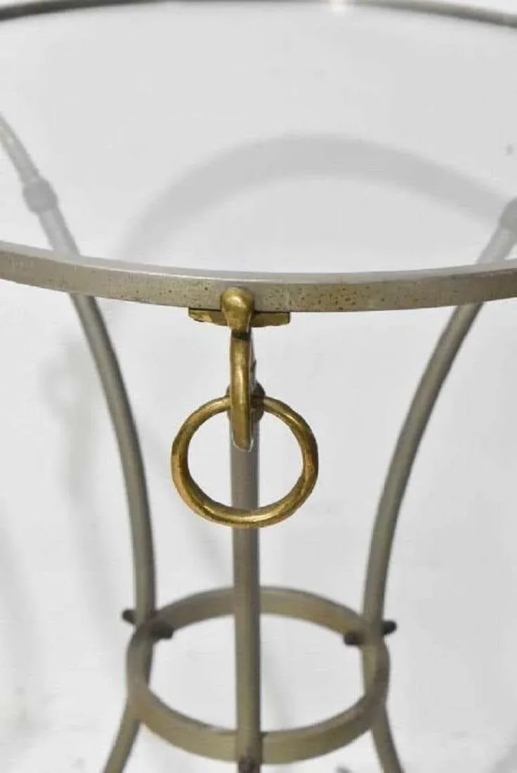 Italian Directoire Style Side Tables with Rams' Heads and Hoof Feet - A Pair - 4
