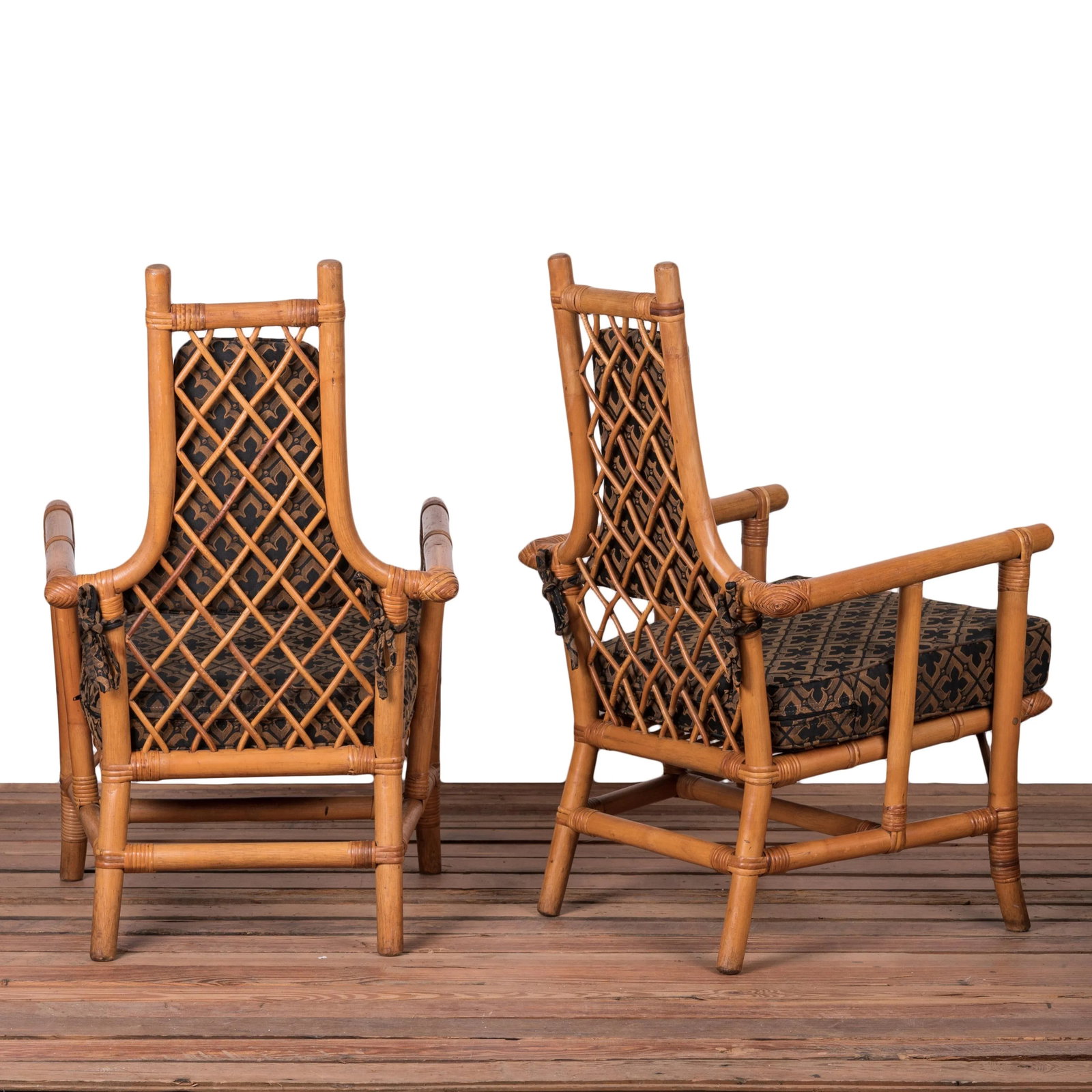 Parzinger for Willow & Reed Dining Chairs, C.1955 - Set of 6 - 3