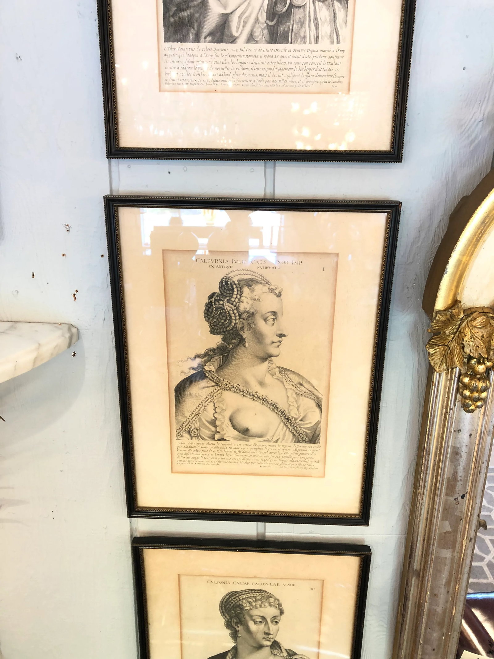 Antique Etchings Portraits of Roman Leaders Set of 8 - 11