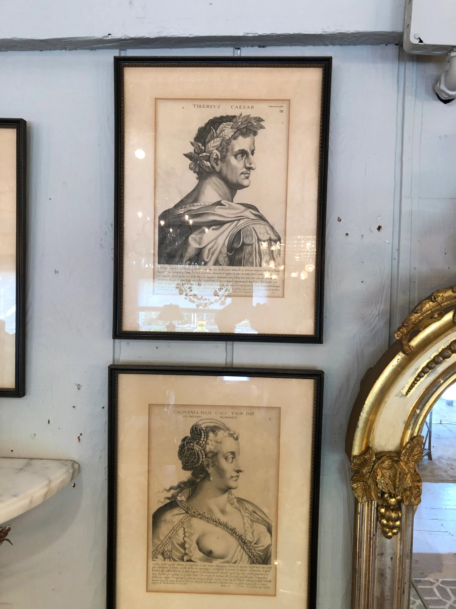 Antique Etchings Portraits of Roman Leaders Set of 8 - 4