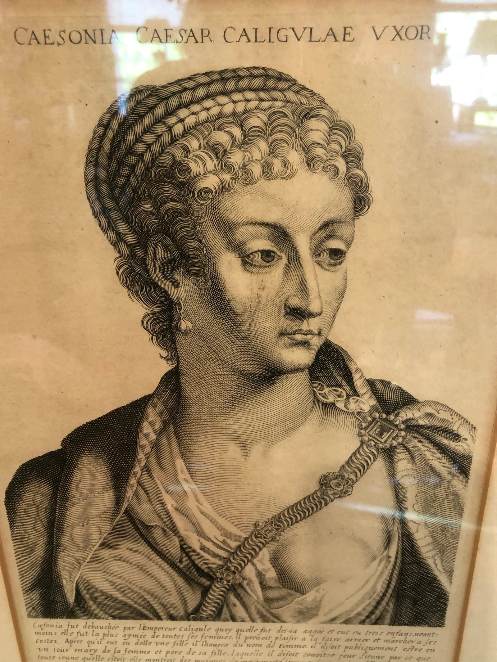 Antique Etchings Portraits of Roman Leaders Set of 8 - 7