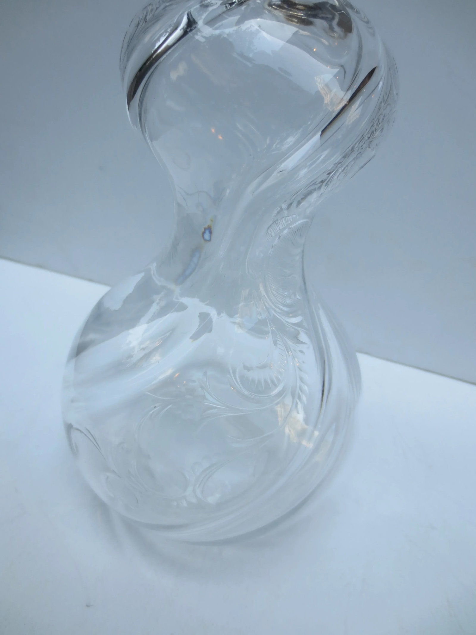 1895 Antique Art Nouveau Decanter by Henry Wilkinson - 3