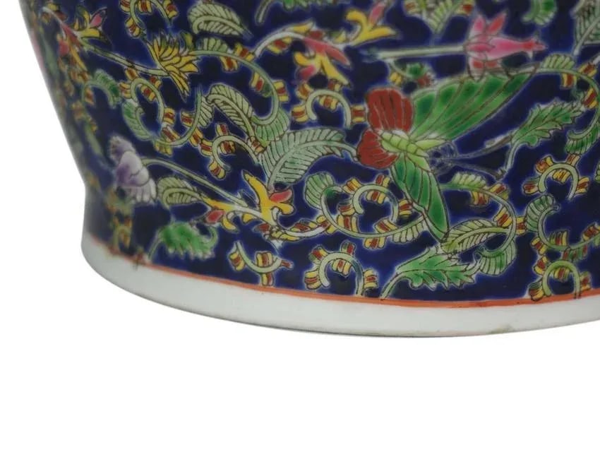 Antique Large Chinese Porcelain Teapot Marked Shunzhi - 5