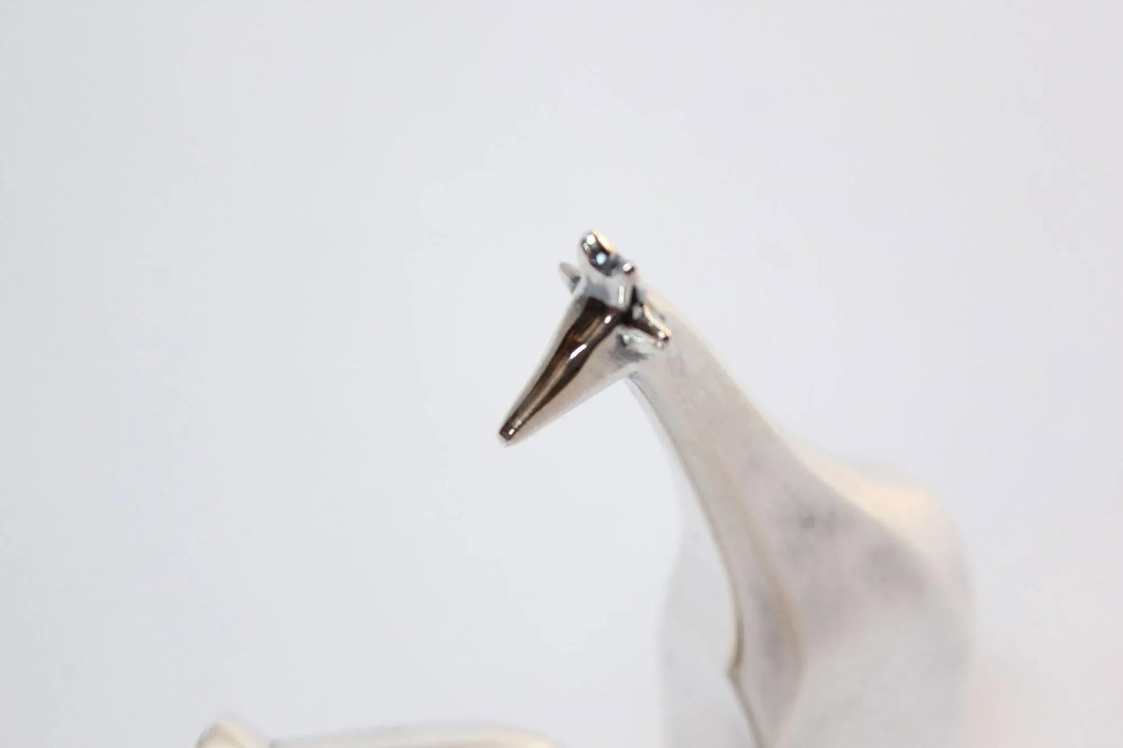 Set of Three Vintage Silver-Plated Animal Paperweights/Figurines Designed by Gunnar Cyren for Dansk - 8