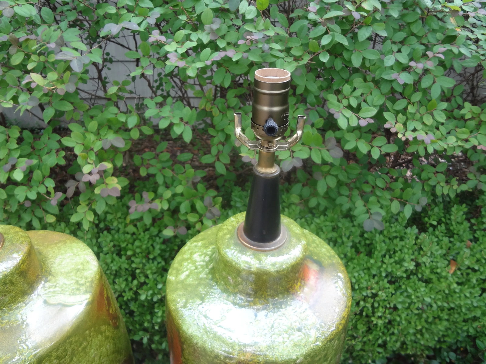 Pair of Hollywood Regency Lamps Attributed to James Mont - 8