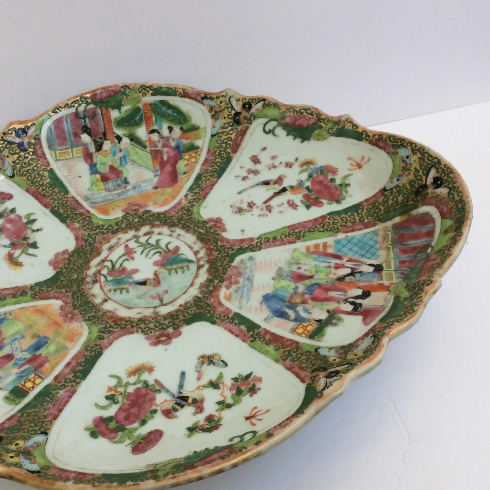 Chinese Export Famille Rose Serving Platter - 8