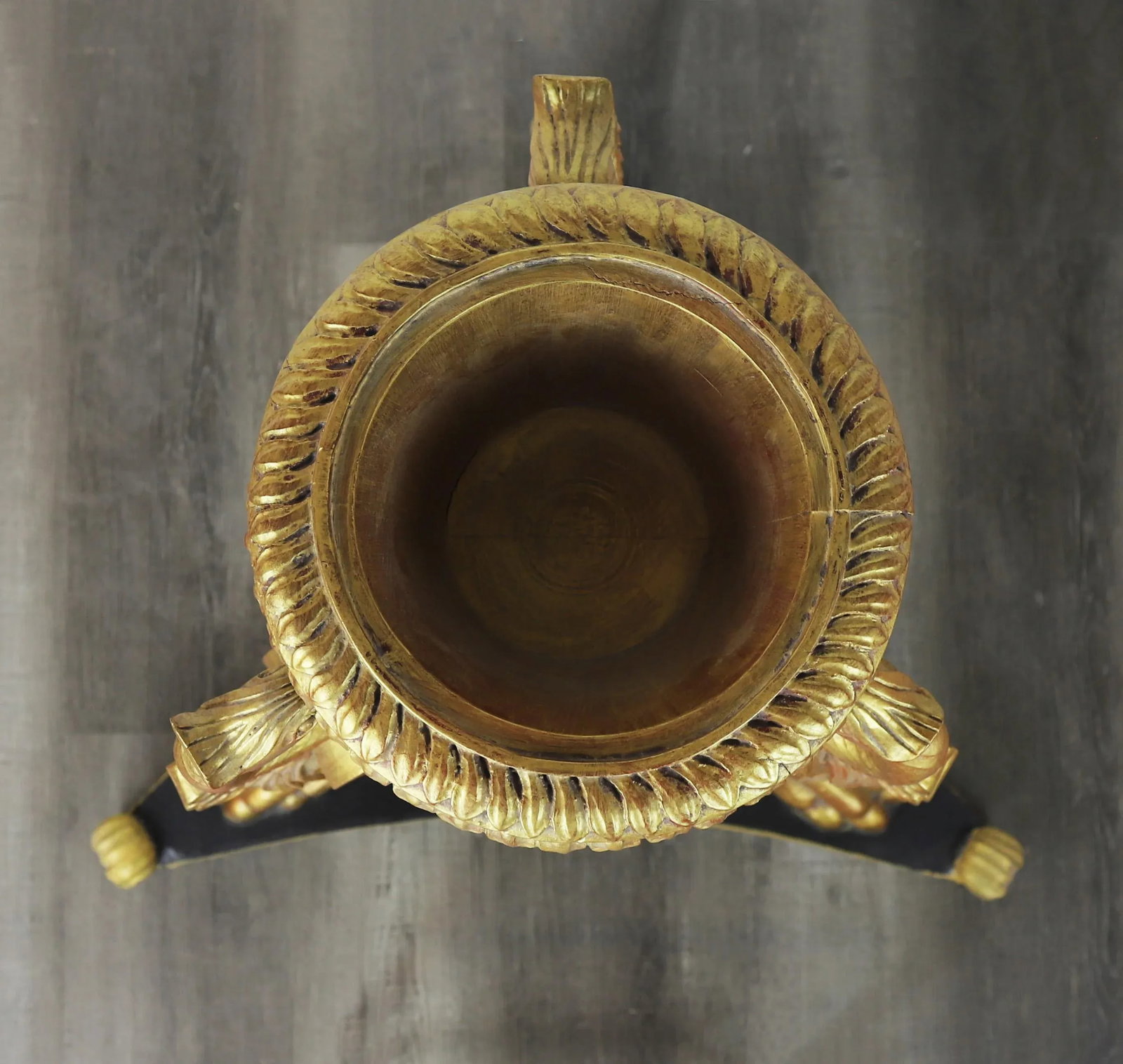 A Pair of 20th Baroque Tripod Vases - 8