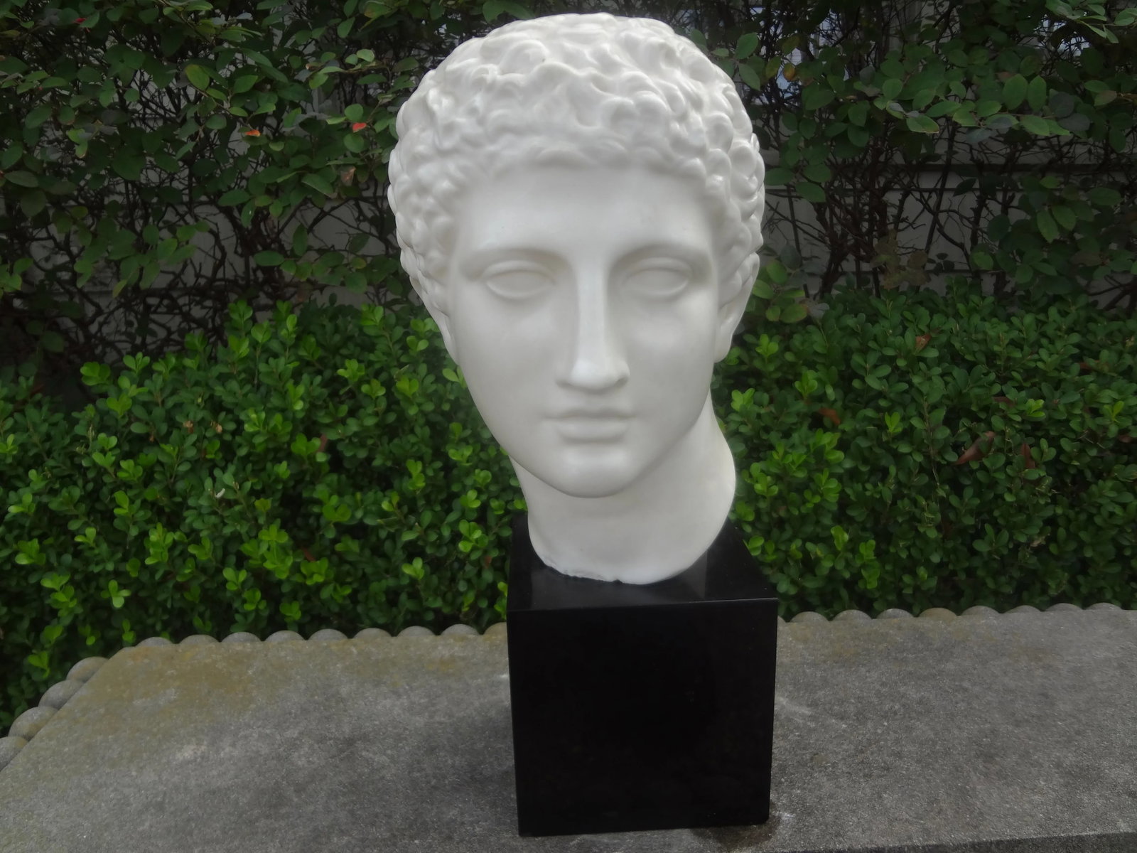 French Porcelain Bust of a Classical Male - 2